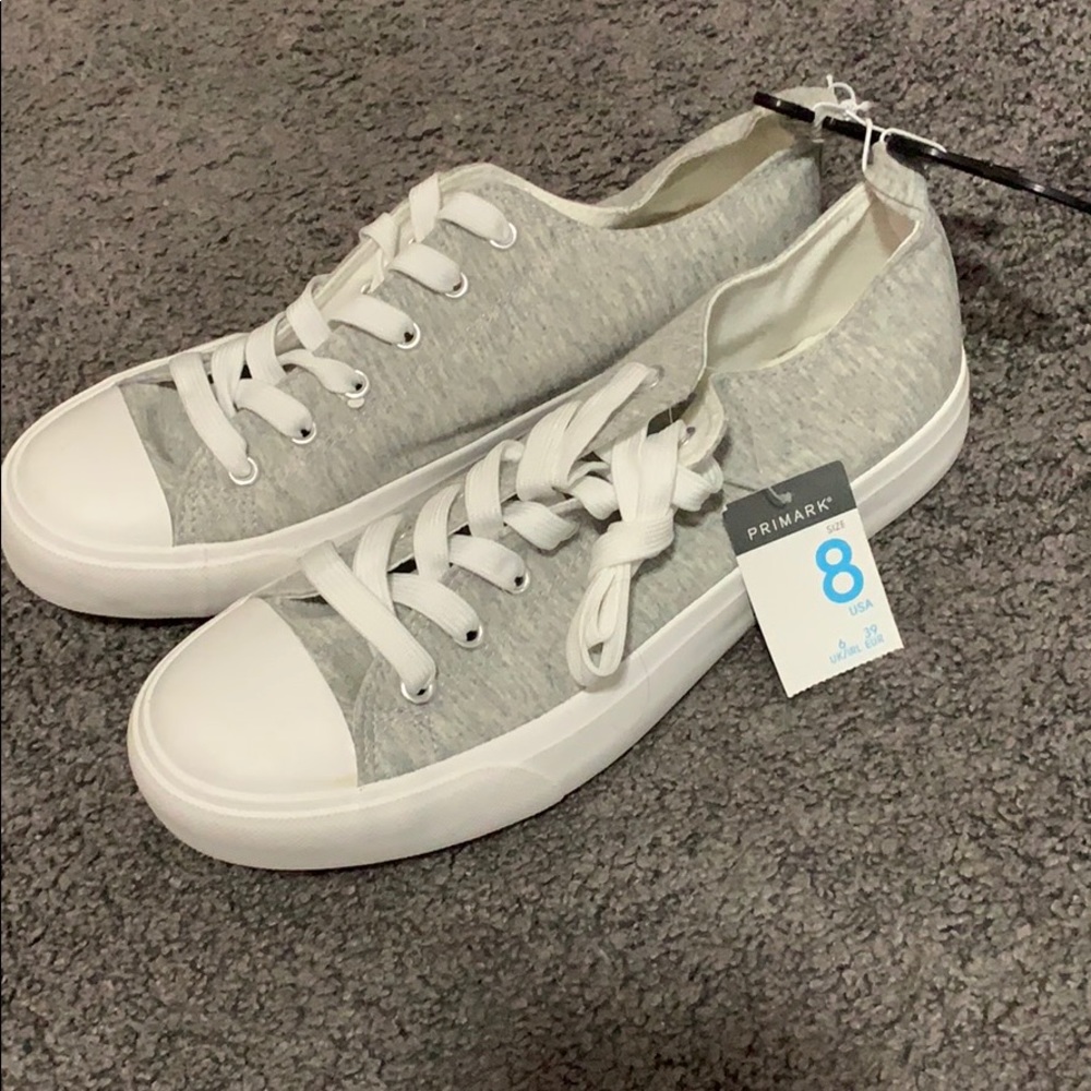Grey sneakers